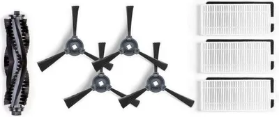 Obrázok produktu pre Ecovacs DO3G-KTA, Súprava príslušenstva, Robotický vysávač, Čierna, Biela, DEEBOT 600/601/605, 8 kusov, 3 kusov