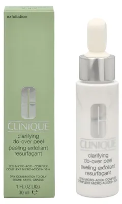 Produktbild von Clinique Clarifying Do-Over Peel, Frauen, Jeder Hauttyp, Aufhellend, Exfoliation, Auffrischend, Glättend, 1 Stück(e), Gel, Tropfflasche