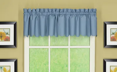 Obrázok produktu pre Záclona "Curtain Orleans" s volánmi, modrá, 152,4 x 30,5 cm