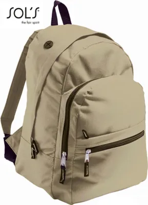 Produktbild von SOLs Bags 70200 | Rucksack Backpack Express | 33 x 43 x 17 cm - Farbe: Dune - Größe: 33 x 43 x 17 cm