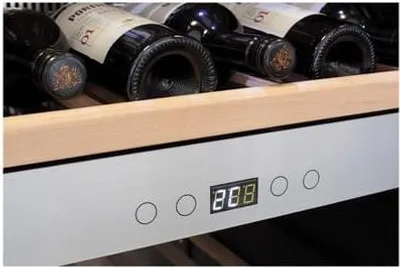 Immagine prodotto di Caso WineComfort 660 Armadio di controllo intelligente della temperatura del vino con tecnologia a compressore e Wi-Fi Smart Control