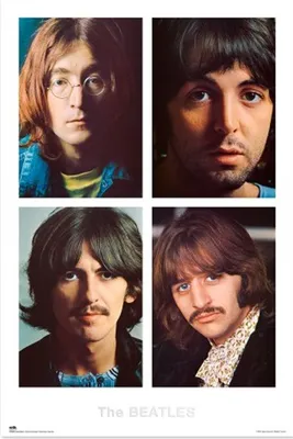 Produktbild von The Beatles - White Album - Musik - Poster Druck - Größe 61x91,5 cm