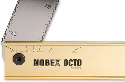 Produktbild von Nobex - Winkelverstellbares Lineal für Tischlerarbeiten