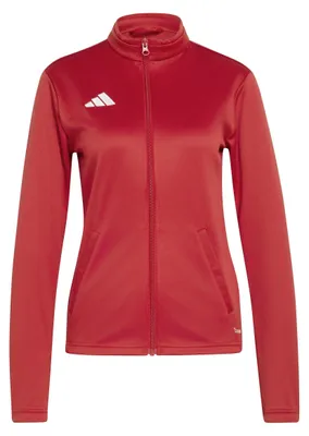 Immagine prodotto di Giacca da allenamento adidas Entrada 26, taglia 2XS (donna), colore: rosso/bianco, modello "team power"