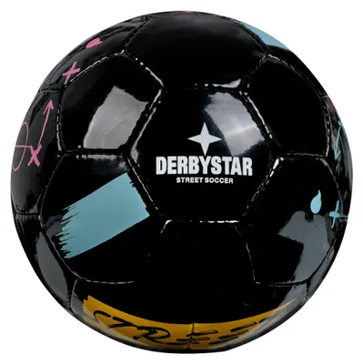 Produktbild von Derby Star Street Soccer v25 - schwarz gelb blau, Größe:5