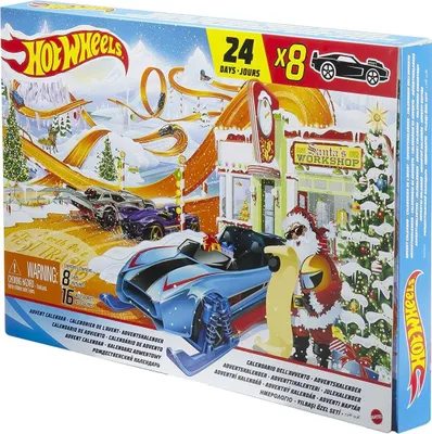 Zdjęcie produktu dla Kalendarz adwentowy Hot Wheels 2021