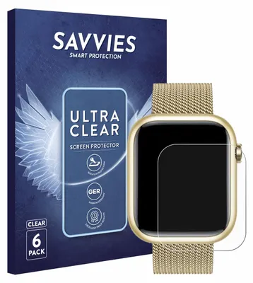 Produktbild von 6x Für Taopon G104 1.83" Schutzfolie Savvies Displayschutz Display Schutz Folie Klar Transparent