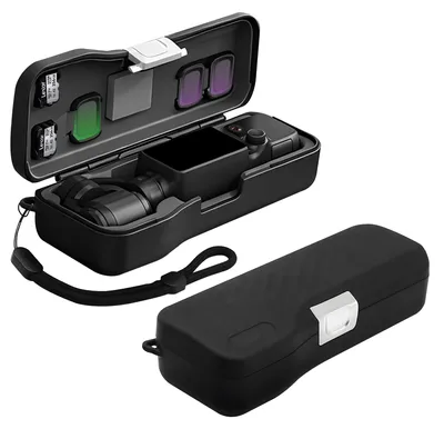 Imagen del producto de Omgoods: Estuche rígido portátil para Osmo Pocket 4, que ofrece protección completa