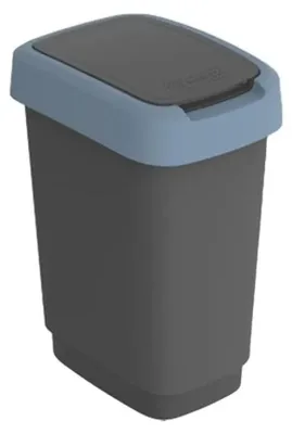 Zdjęcie produktu dla ROTHO Twist Blue - kosz na śmieci - 10 l