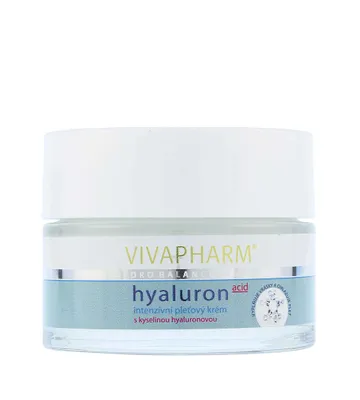 Zdjęcie produktu dla Vivapharm Hyaluron Intenzivní Pleťový Krém S Kyselinou Hyaluronovou 50 ml