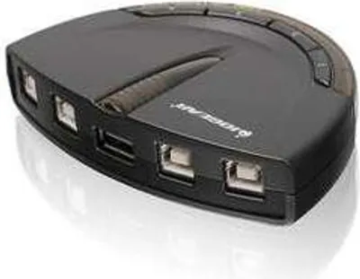 Zdjęcie produktu dla IOGEAR 4-portowy PrinterShare USB