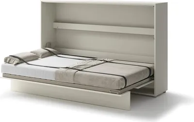 Produktbild von Schrankbett 120 x 200 Horizontal BC-05 Kaschmir LENART BED CONCEPT Wandklappbett
