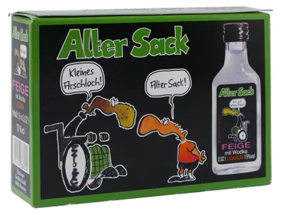 Produktbild von Alter Sack Feige mit Wodka Likör (8 x 0,02L)