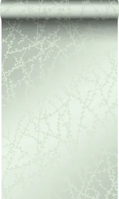Produktbild von Origin Wallcoverings Tapete Blüte Mintgrün 53 cm x 10.05 m