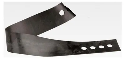 Produktbild von Nierhaus Knieschoner Gummiriemen 30mm x 320mm schwarz