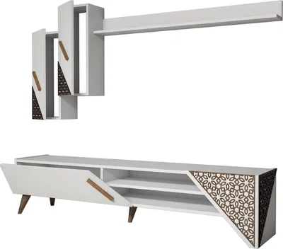 Produktbild von Skye Decor, Beril - White, TV-Schränke, Weiß, 180 x 40 x 37 cm