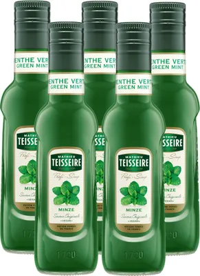 Produktbild von Mathieu Teisseire Getränke-Sirup Pfefferminz 0,25L (5er Pack)