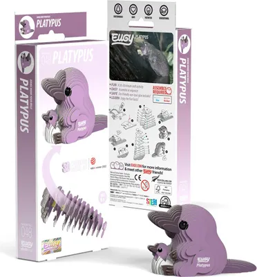 Zdjęcie produktu dla Dziobak Eugy. Eko Układanka 3D - Eugy