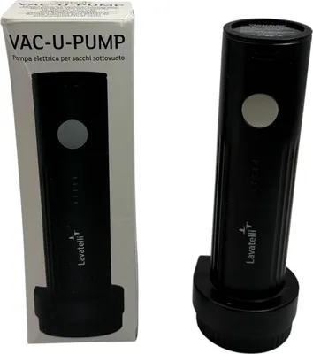 Produktbild von Lavatelli - VAC-U-PUMP Wireless Elektrische Vakuumpumpe für Vakuumbeutel Kleidung Reise, kompakt und stark, USB-C aufladbar, für Trolley, Rucksack, Luftpumpe für Reise Gadgets und Zuhause, reise gadgets