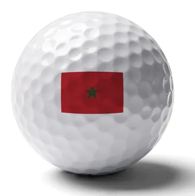 Productafbeelding van Gepersonaliseerde Golfballen met Vlaggenontwerp