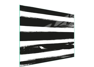 Produktbild von Glasschneidebrett 52x40 Streifen