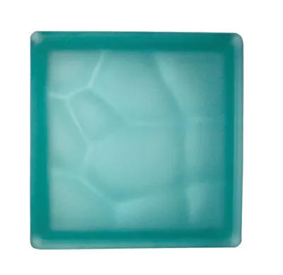 Obrázok produktu pre VETROMATTONE, vlnitá, zelená, saténová, 19 x 19 x 8 cm