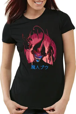 Produktbild von style3 Dragon Trio Damen T-Shirt boo kaiō evolution saiyajin dragon, Größe:2XL