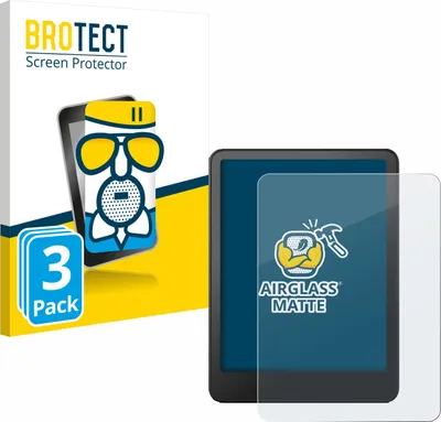 Produktbild von 3x BROTECT Entspiegelungs Schutzglas für Amazon Kindle Paperwhite 2024 (12. Gen.) Schutzfolie Panzer Folie Glas Display Schutz matt