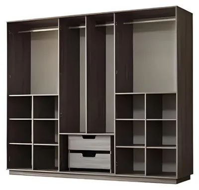 Produktbild von Schlafzimmer Kleiderschrank Luxus Möbel Design Holz Schrank Moderne