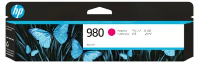 Productafbeelding van HP 980 printerpatroon, magenta, D8J08A – Standaard opbrengst, 6.600 pagina's