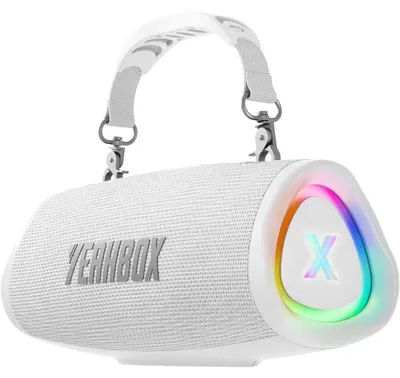Productafbeelding van Bluetooth-speaker - 50 W - Racetrack woofer - Wit - Bluetooth 6.0