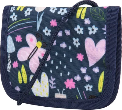 Produktbild von McNeill Brustbeutel Geldbörse Neck Pouch In The Garden dunkelblau