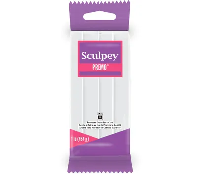 Produktbild von Sculpey PREMO 454g weiß - 1 Stück