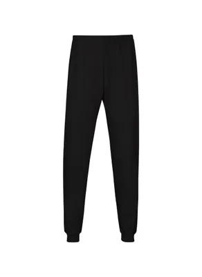 Produktbild von Trigema Damen Schlafanzughose Bündchen,Schwarz,M