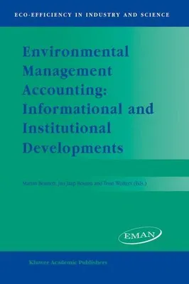Obrázek produktu pro Environmental Management Accounting: Informational and Institutional Developments