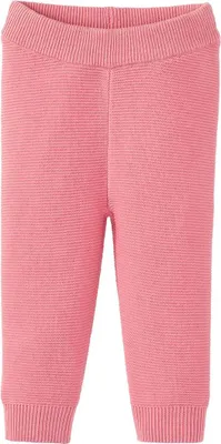 Produktbild von LUPILU PURE COLLECTION Baby Mädchen Strickhose 100% Baumwolle Rosa 50/56