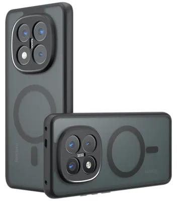 Obrázok produktu pre Techsuit – PureFrost MagSafe obal na Xiaomi Redmi Note 14 Pro 5G / Poco X7 – matný čierny