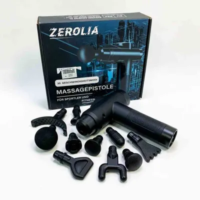 Produktbild von Zerolia Massage Gun - Massagepistole Black