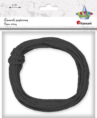 Immagine prodotto di Cavo di carta 5m Nero Titanio