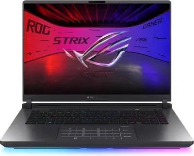 Produktbild von Gaming-Laptop Asus ROG Strix G16, G615LM-S5071, 16 Zoll, 2.5K (2560 x 1600, WQXGA) mit 16:10 Seitenverhältnis, ROG Nebula Display, Intel® Core™ Ultra7 Prozessor 255HX 2,4 GHz (30 MB Cache, bis zu 5,2 GHz, 20 Kerne, 20 Threads); Intel® AI Boost NPU bis zu 13 TOPS