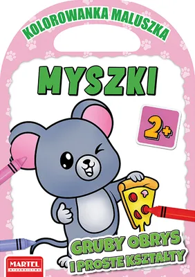 Obrázok produktu pre Kolorowanka dla maluszka Myszki z ilustracjami