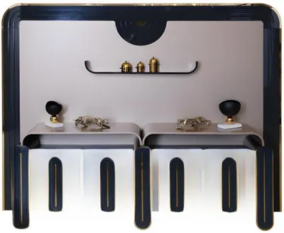 Produktbild von Konsole Wandtisch Beistelltisch Ablagetisch Wandkonsole Konsolentisch Sideboard