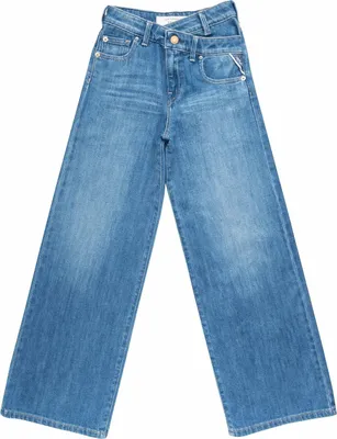 Produktbild von Replay Mädchen Jeans Aidyna Flare-Bootcut-Fit aus Comfort Denim, Light Blue 010