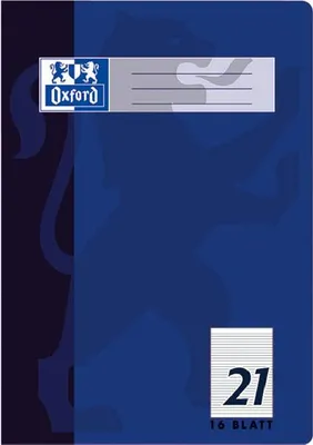 Image de Oxford Schulheft A4 16 Blatt Lineatur 21 (liniert) 15Stk