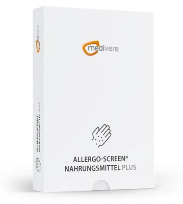 Productafbeelding van Allergo Screen bloedtest voor voedingsmiddelen, 1 stuk