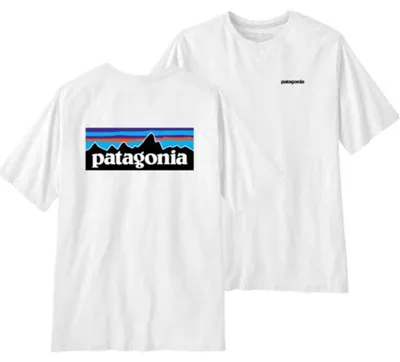 Produktbild von Patagonia Herren T-Shirt P-6 Responsibili Tee White : M Größe: M