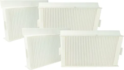 Produktbild von vhbw Filterset kompatibel mit Wernig ComfortVent G90-180 Lüftungsgerät - Luftfilter G4 / F7 (4 Stück), 24 x 12 x 5 cm, Weiß