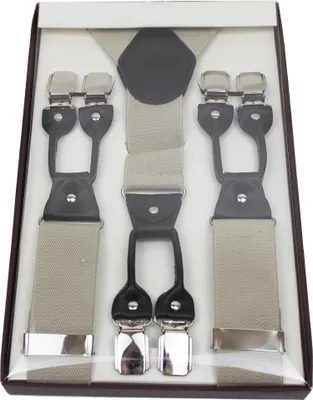 Produktbild von Banned Hosenträger - Rockabilly Braces Beige