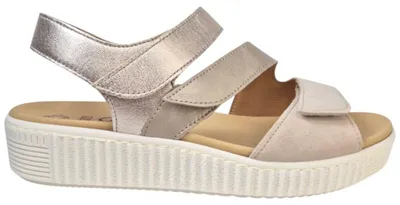 Produktbild von Gabor Plateau Metallic mutaro kombi Sandale Mehrfarbig