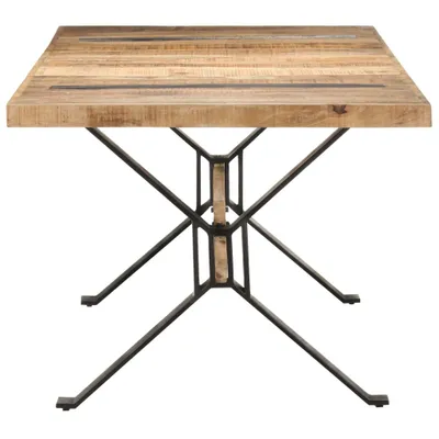 Produktbild von "Winterschlussverkauf "Esstisch für 2-4 Personen - CLORIS - Küchentisch - 180x90x76 cm Raues Mangoholz - DEMöbel3142987